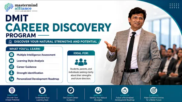 DMIT Career Discovery Program for career counselling aptitude and child potential analysis