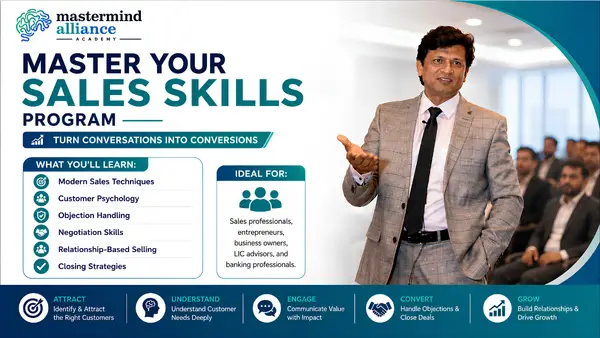 Master Your Sales Skills Program for negotiation lead conversion and business growth