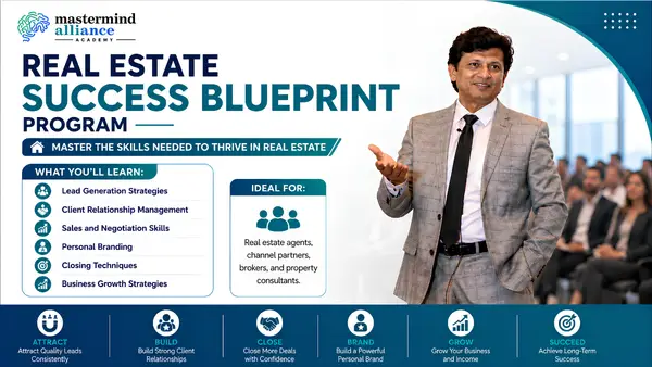 Real Estate Success Blueprint course for property business sales and investment success